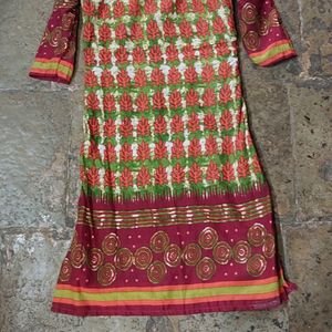 Pure Cotton Kurti And Dupatta