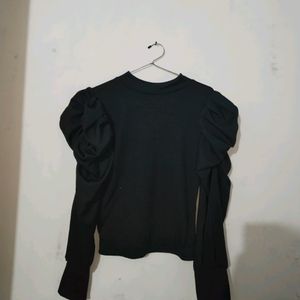 Puffed Sleeves Top