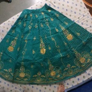 Bridal Lehenga With Stiched Blouse And Dupatta