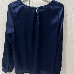 Navy Blue Top With Great Shine