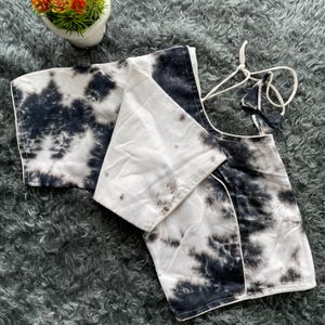 Tie & Dye Blouse Perfect For Office Going Women