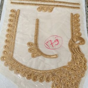 Neck design Patches For Blouse