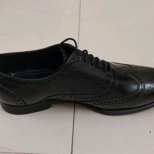 Leather Formal Brogue Shoes - Aadi