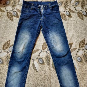 Kids blue jeans