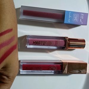 Combo Of 3 Lipsticks