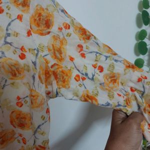 Pure Cotton Kurti Umbrella Sleeves