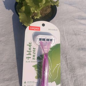 Sirona Razor With Aloe Strips Reusable