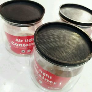 Airtight Container Jar Pack Of 3