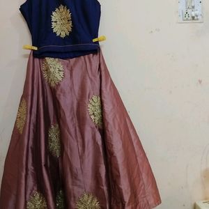 Embroidered Lehnga Dress