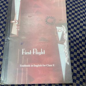 10th Class English textbook first flight