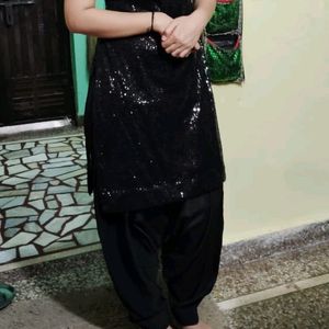 Patiala Black Suit