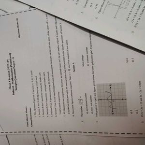 Cbse Class 10 New Sample Papers For Maths&Scienc