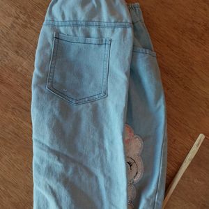 Blue Jogger Jeans