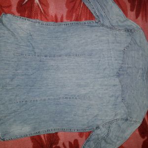 Ralph Lauren Blue Denim Shirt Size s