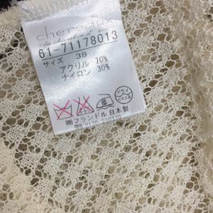 White Net Shear Dress