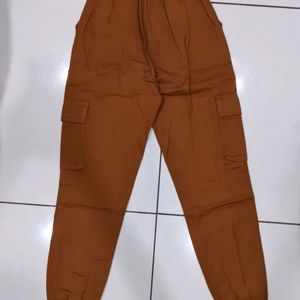 Korean Brown Joggers