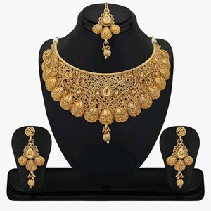 Gold Plated Jewellery Set