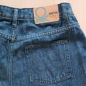 UCB Women's Wide Leg High Waist Jeans