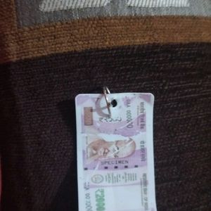 2000 Rupees Key Ring