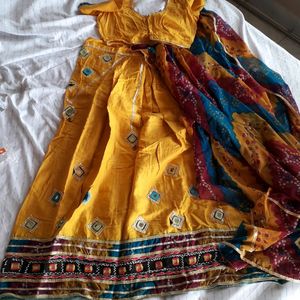 Yellow Chaniya Choli