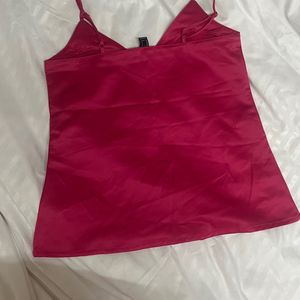 Fuschia Pink Forever 21 Top