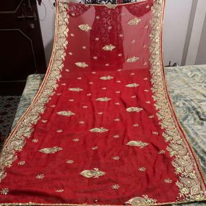 Beautiful Red Dupatta