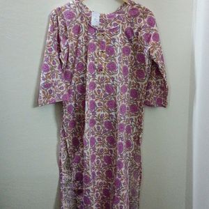 COTTON KURTI WITH PANT SET