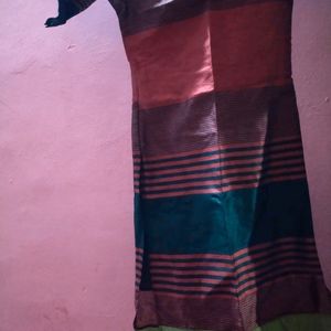 Mehroon Colour Long Kurti