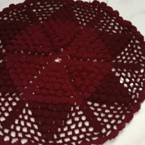 Crochet Small Teapoy Cover