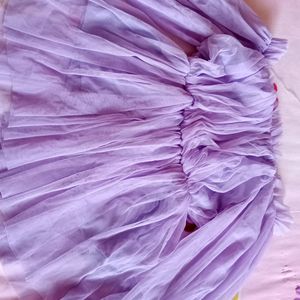 Lavender Princess Net Top For Women..