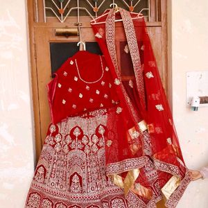 Wedding Lehenga Red