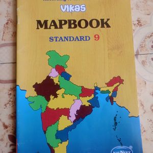 Class 9 : Mapbook For Social Science Book