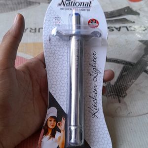 NATIONAL KITCHENWARE S/S  GAS LIGHTER PEARL MODEL