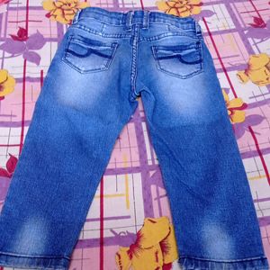 Blue Jeans For Boys Age 2Yrs