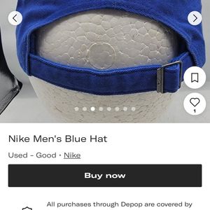 🇯🇴Nike Men's Heritage 86 Blue Cap 🧢