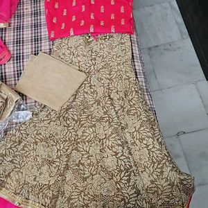 4 Set Lehnga Choli For Girls