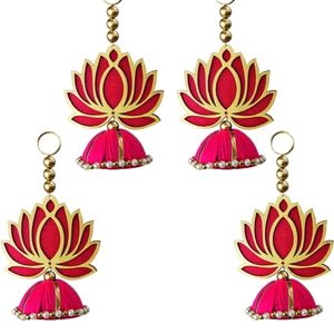 💥Diwali Special Offer💥4 Lotus Jhumki Hangings