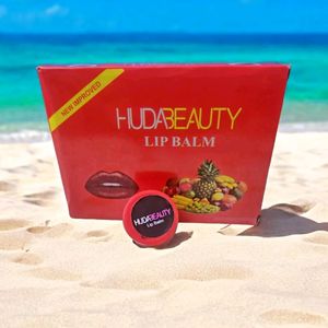 HUDA Beauty Lip Balm Strawberry 2 Peices