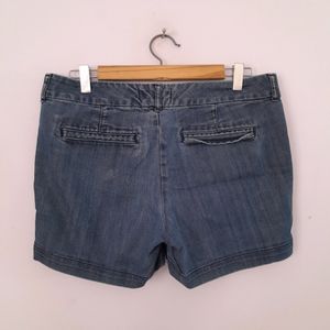 Mid Blue Denim Shorts (Women's)