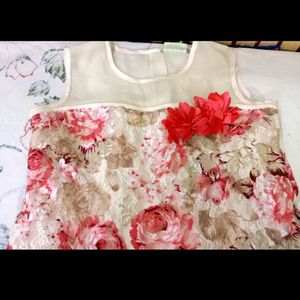 Floral Frock For Cuties