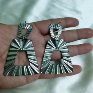 Silver Color Earrings