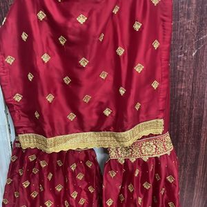 Sharara Suit (kurti,dupatta,sharara)