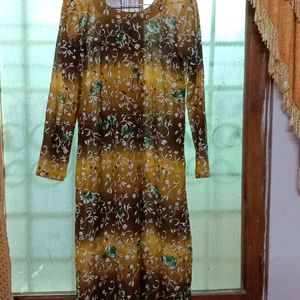 A Long Straight Line Kurti For Womens 🔥🤎