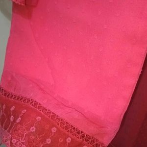 Fushia pink PAKISTANI SUIT