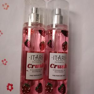 Itari Strawberry And Raspberry Body Mist