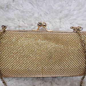 Gold Metal Bag