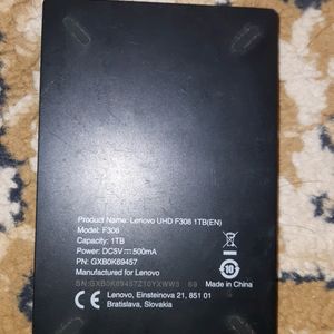 Lenovo 1tb Harddisk