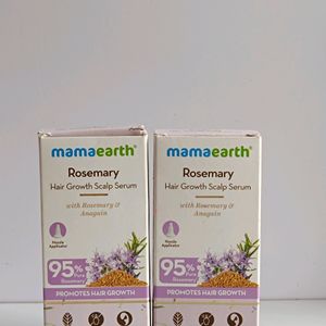 Combo Of 2 Mamaearth Rosemary Gair Growth Serum