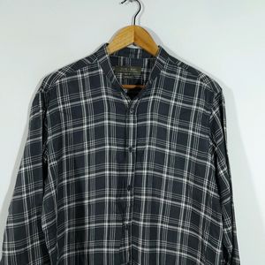 Black Checks Shirt (Men's)