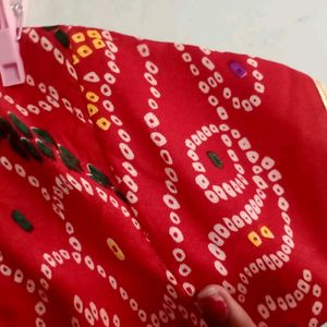 A RED SAREE 🥻 For Women 1 Time Used